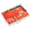 A gift box containing several packets of McCormick Polish Kielbasa Sausage Seasoning Mix.