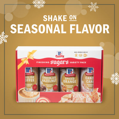 McCormick® Winter Finishing Sugars Gift Set, 4ct