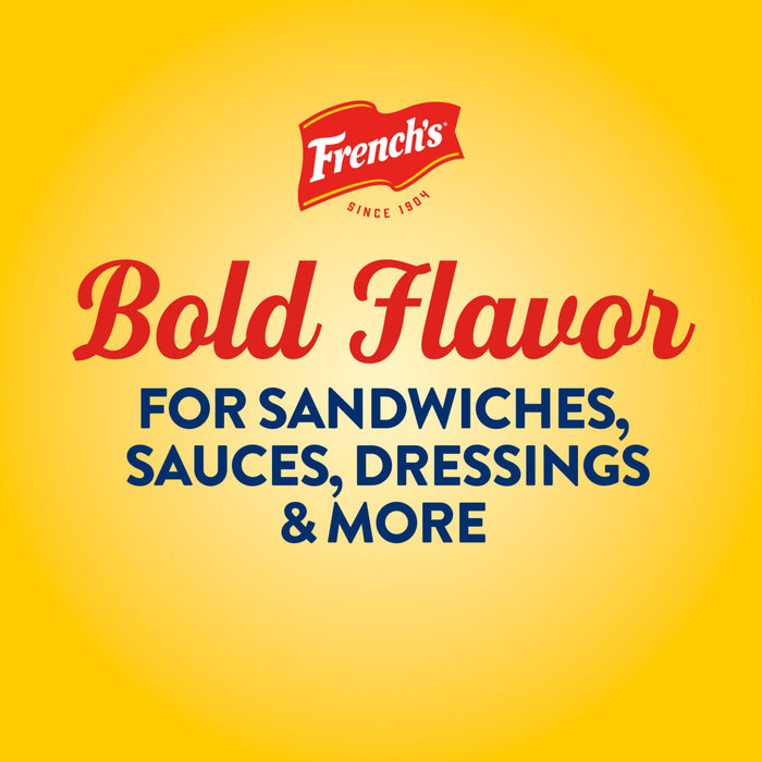 French's brand image promoting bold flavor for sandwiches, sauces, dressings and more.