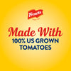 French's logo with the text Made With 100% US GROWN TOMATOES.
