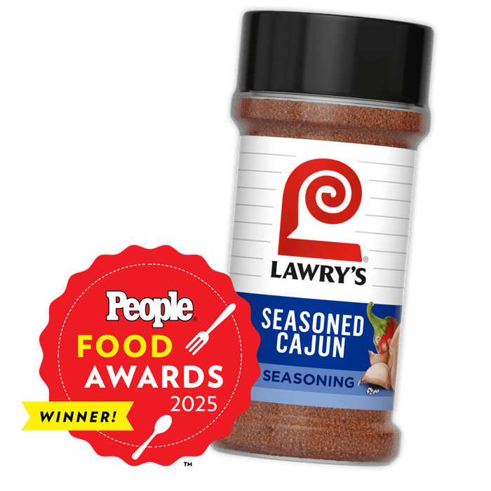 Lawry's Seasoned Cajun Seasoning, winner of the People Food Awards 2023.