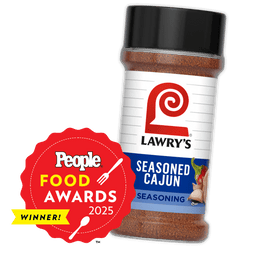 Lawry's Seasoned Cajun Seasoning, winner of the People Food Awards 2023.
