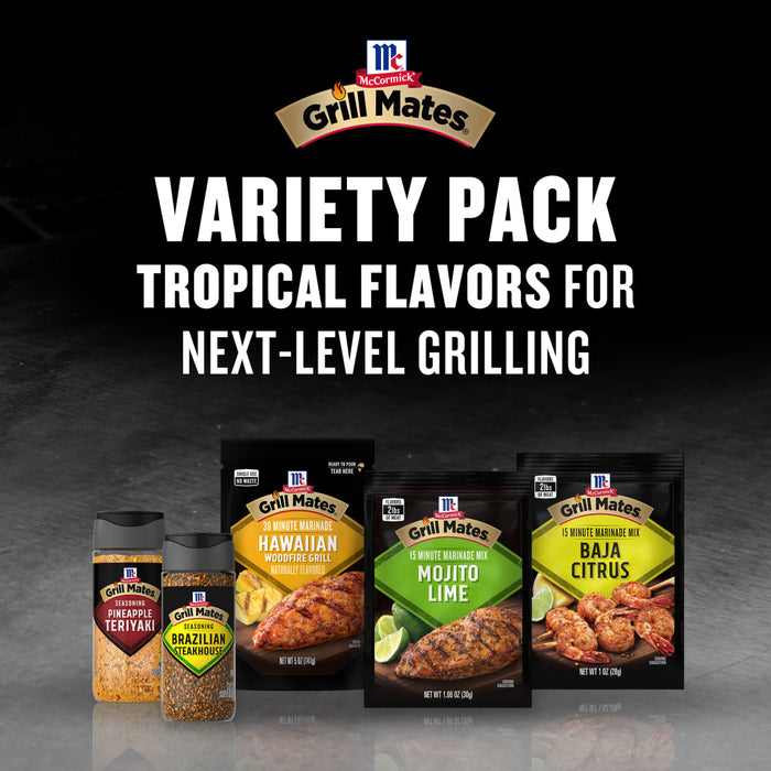 McCormick® Grill Mates® Tropical Variety Pack