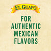 The El Guapo logo is displayed above the text For Authentic Mexican Flavors.
