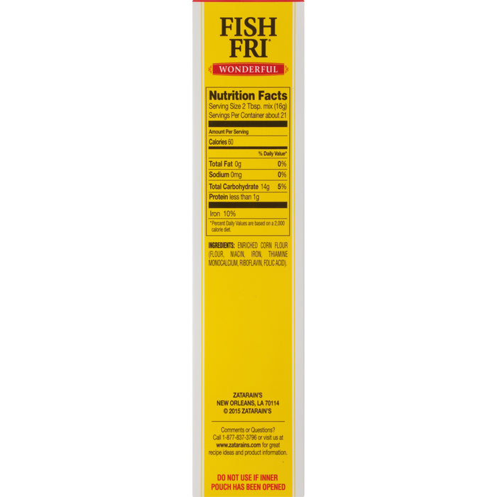 Zatarain's® Wonderful Fish Fri, 12 oz