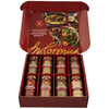 The Gourmet Bundle Best Sellers Dtcmckvb from McCormick is displayed in an open red gift box, showcasing eight organic spices: Italian Seasoning, Ground Cumin, Cayenne Pepper, Ground Coriander, Smoked Paprika, Ground Saigon Cinnamon, Oregano, and Garlic Powder.