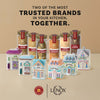 A promotional image for the Mccormick X Lenox Spice Village Dtc Bundles Dtcmckvb Dtcmckvb Dtcmckvb shows McCormick Gourmet Collection spice jars like Thyme, Sage, and Cinnamon lined up behind their matching decorative Lenox ceramic spice houses.