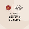 A promotional graphic for the Mccormick X Lenox Spice Village Dtc Bundles Dtcmckvb Dtcmckvb Dtcmckvb features the McCormick Gourmet Collection logo and the Lenox logo, with the text The perfect blend of trust &amp; quality below.
