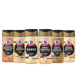 McCormick® Finishing Salts Savory Cravings Collection