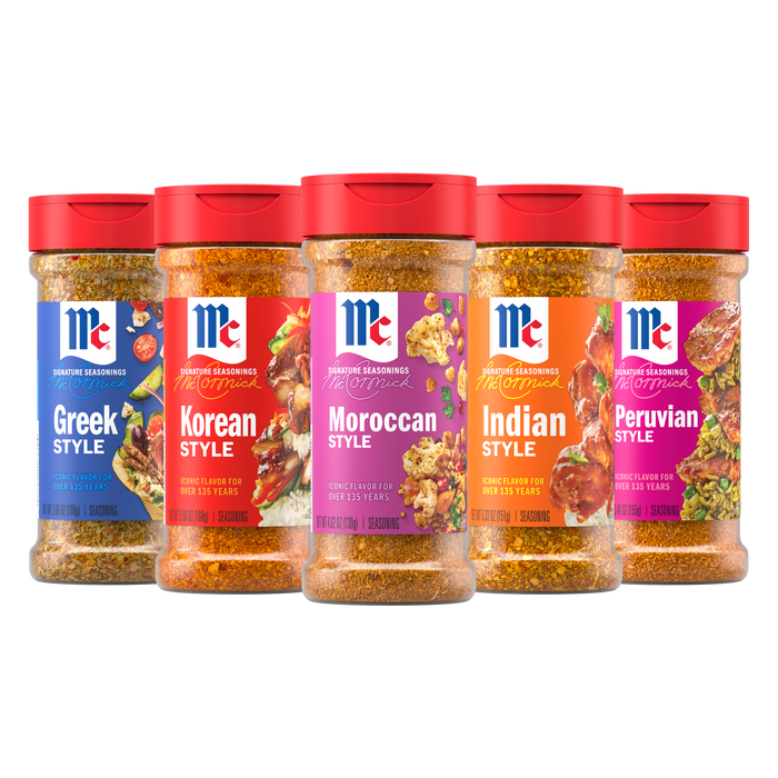 McCormick® Signature Seasonings Global Cooking Blends Bundle, 5ct