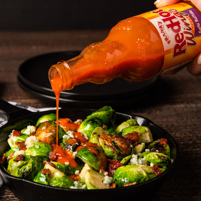 Frank's RedHot® Garlic Buffalo Wings Hot Sauce, 12 fl oz (2-Pack)