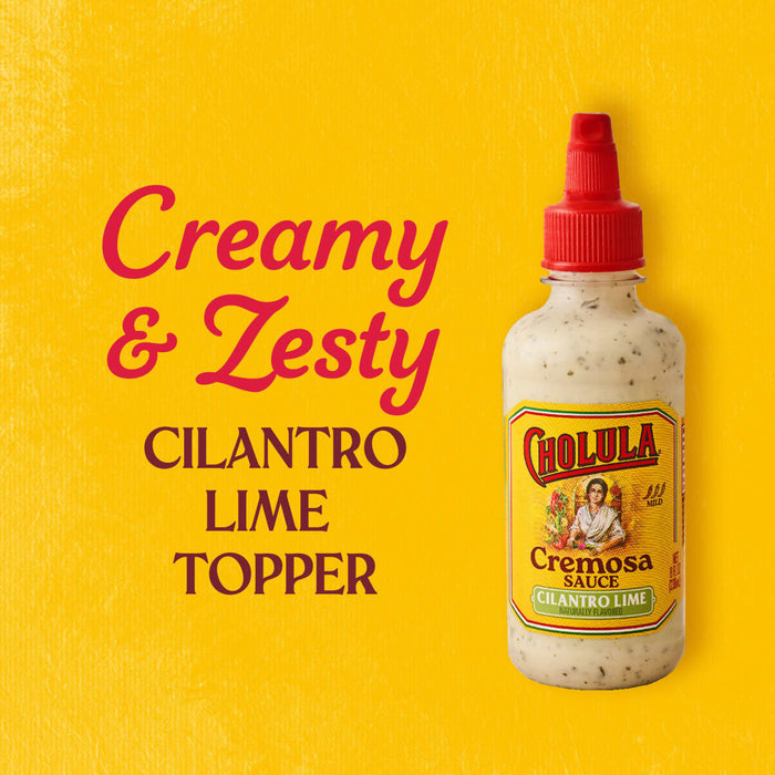 Cholula® Cilantro Lime Cremosa Sauce, 8 oz