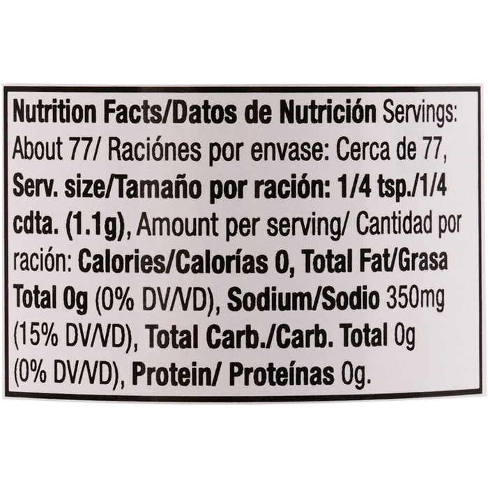 Lawry's® Coarse Ground with Parsley Garlic Salt, 3 oz