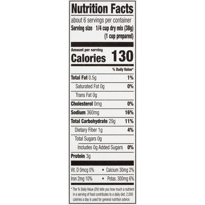 Zatarain's Reduced Sodium Dirty Rice Mix, 8 oz