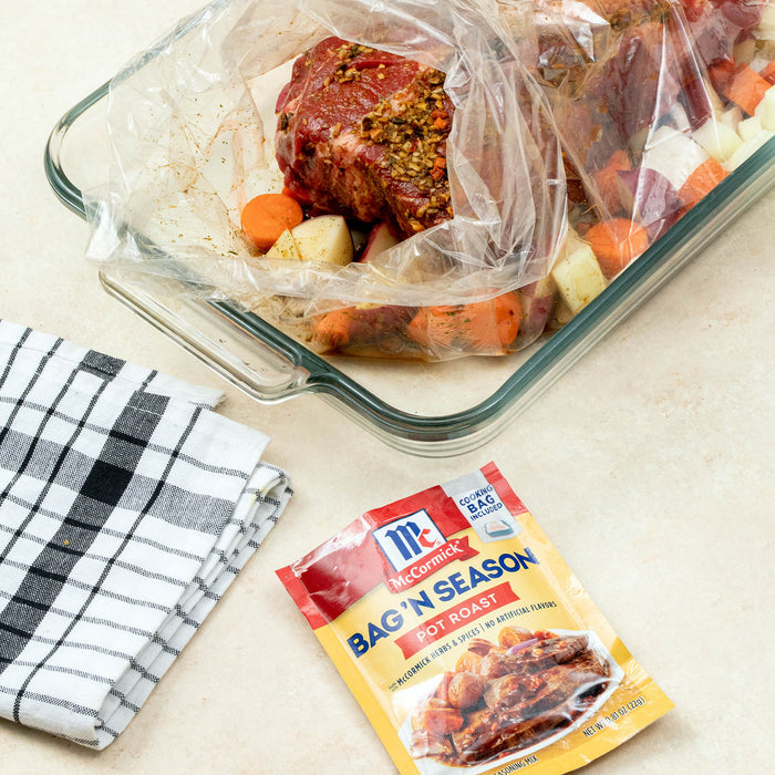 McCormick® Bag 'n Season® Pot Roast Cooking & Seasoning Mix, 0.81 oz (6-Pack)