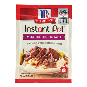 McCormick® Mississippi Roast Instant Pot Seasoning Mix, 1.25 oz (6-Pack)