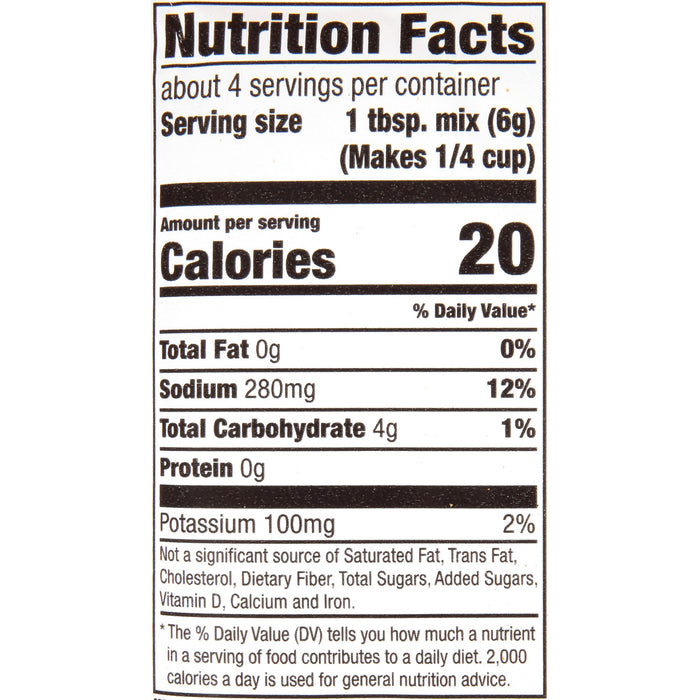 McCormick® Gluten Free Brown Gravy Seasoning Mix, 0.88 oz (6-Pack)