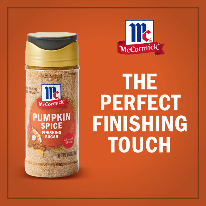 McCormick® Pumpkin Spice Finishing Sugar, 3.66 oz