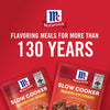 McCormick® Slow Cooker Savory Pot Roast Seasoning Mix, 1.3 oz (6-Pack)