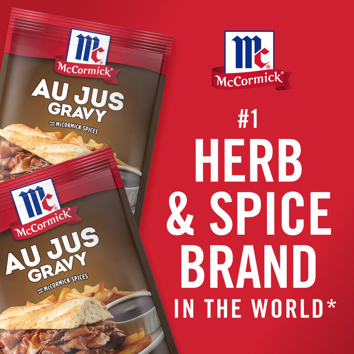 McCormick® Au Jus Gravy Seasoning Mix, 1 oz (6-Pack)