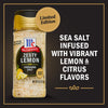 McCormick® Zesty Lemon Finishing Salt, 4.37 oz