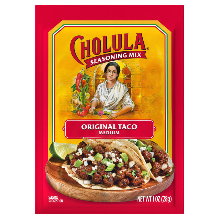 Cholula® Original Taco - Medium Recipe Mix, 1 oz (6-Pack)