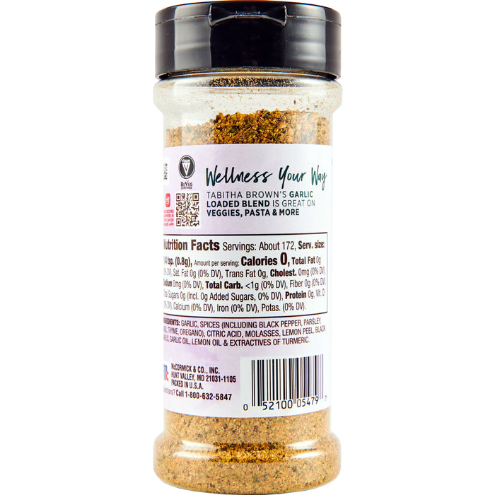 McCormick® Salt Free Very Good Garlic by Tabitha Brown All Purpose Seasoning, 4.87 oz