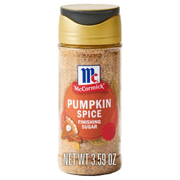 McCormick® Pumpkin Spice Finishing Sugar, 3.66 oz