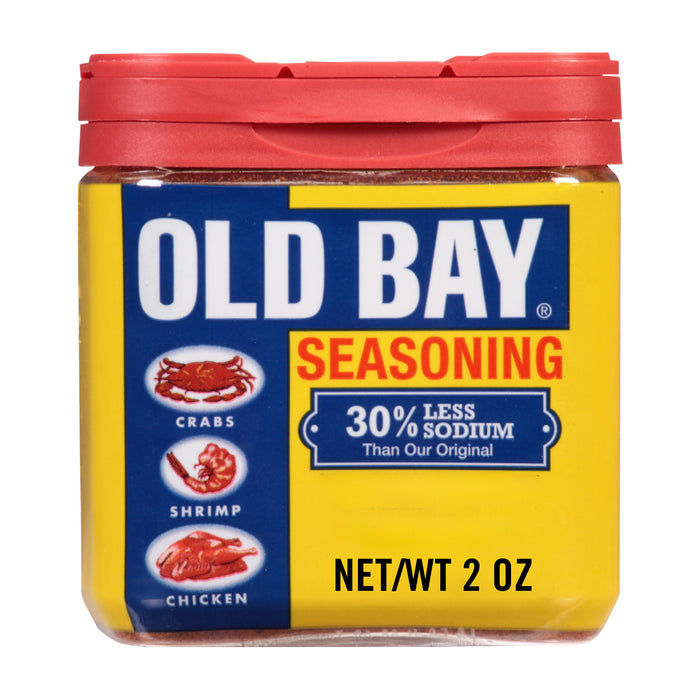 OLD BAY® 30% Less Sodium Seasoning, 2 oz