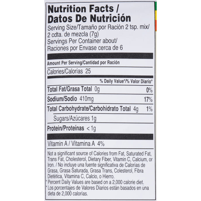 Lawry's® Burrito Seasoning Mix, 1.5 oz (6-Pack)