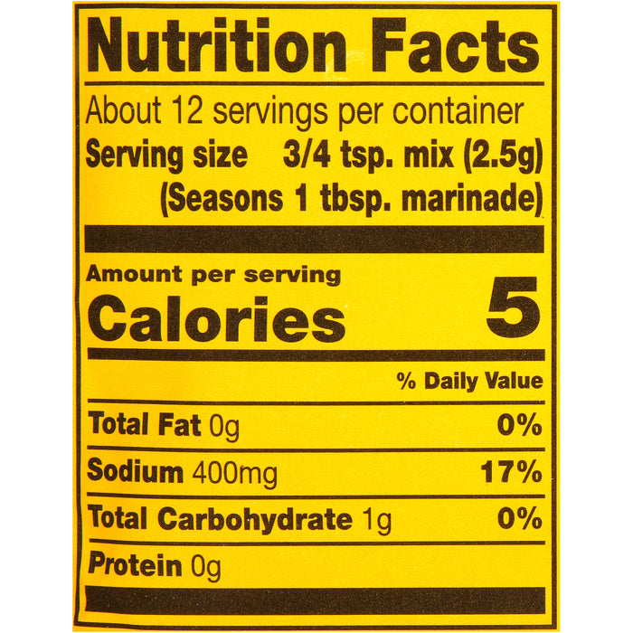Adolph's Meat Marinade, 1 oz (6-Pack)