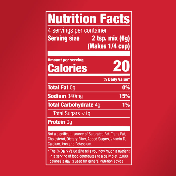 McCormick® Pork Gravy Seasoning Mix, 0.87 oz (6-Pack)