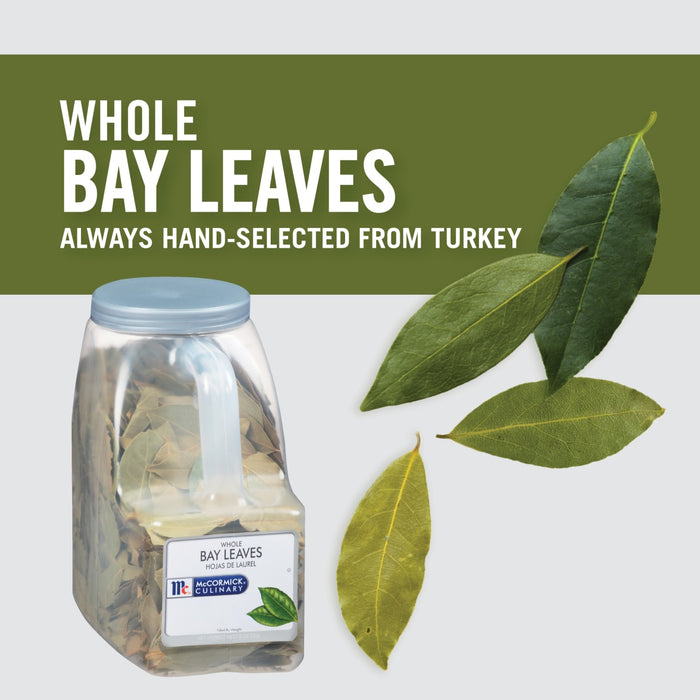 McCormick Culinary Whole Bay Leaves, 8.0 oz