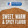 McCormick Culinary spice blend with a sweet warm and spicy flavor.