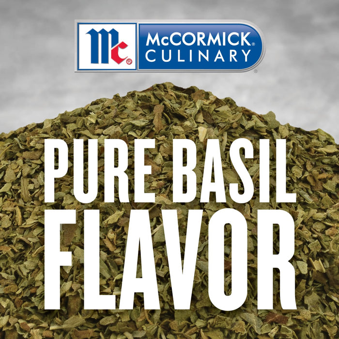 McCormick Culinary Basil Leaves, 5.0 oz