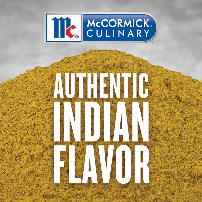 McCormick Culinary Authentic Indian Flavor spice blend.