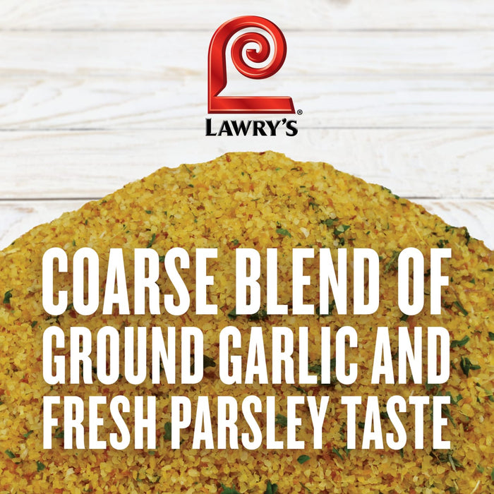 Lawrys Coarse Blend of Ground Garlic and Fresh Parsley Taste