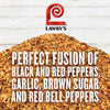 Lawrys seasoning blend is a perfect fusion of black and red peppers garlic brown sugar and red bell peppers.