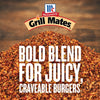 McCormick Grill Mates Bold Blend for Juicy Craveable Burgers.