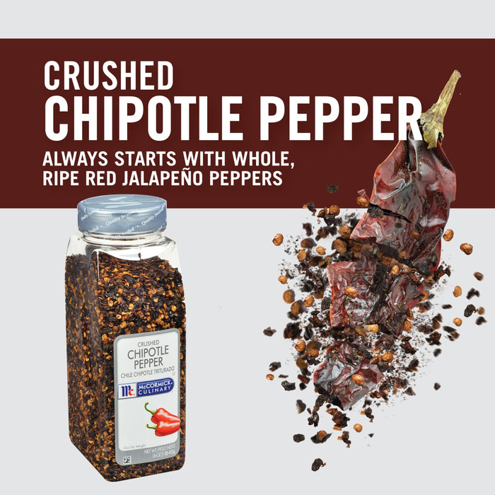 McCormick Culinary Crushed Chipotle Pepper, 16.0 oz