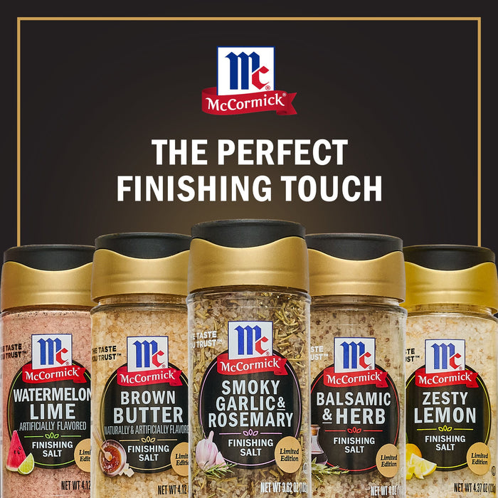 McCormick® Zesty Lemon Finishing Salt, 4.37 oz