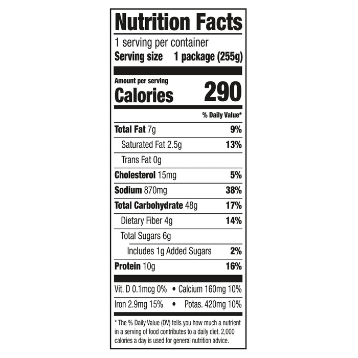 Cholula® Smoky Chipotle Veggie Frozen Burrito Bowl, 9 oz