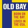 The Old Bay logo with the tagline Born on the Bay. Loved in the USA.