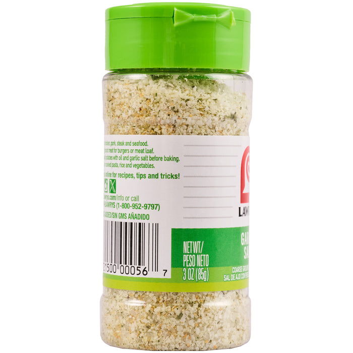 Lawry's® Coarse Ground with Parsley Garlic Salt, 3 oz