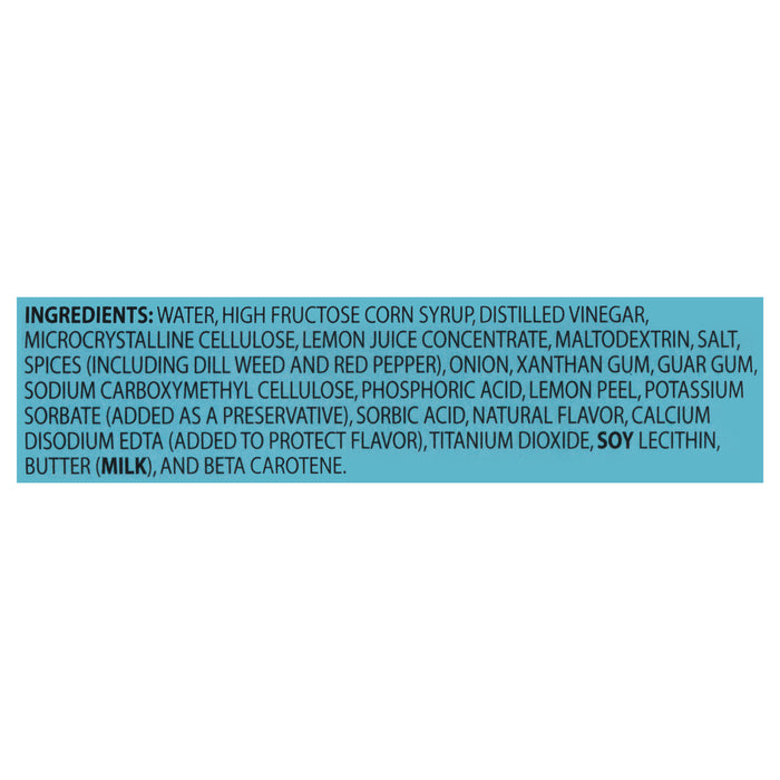 McCormick® Golden Dipt® Lemon Butter Dill Fat Free Seafood Sauce, 8.7 fl oz
