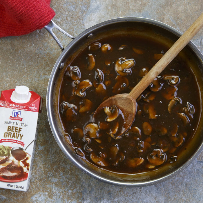 McCormick® Simply Better Beef Gravy, 12 oz