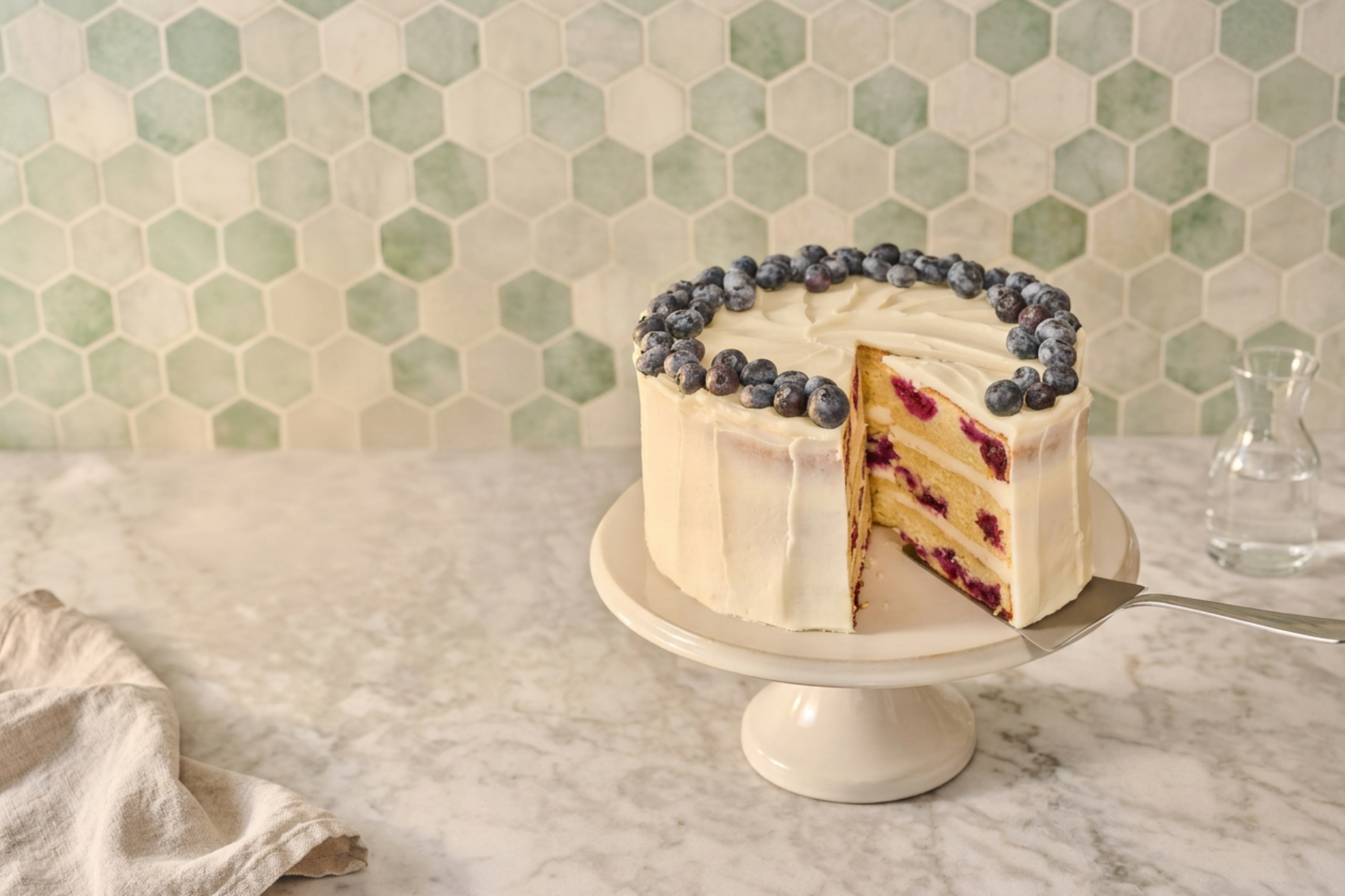 Lemon Blueberry Cake
