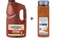 Cattlemen's Louisiana Hot Spicy BBQ Sauce and Bayou Cajun Seasoning on a white background