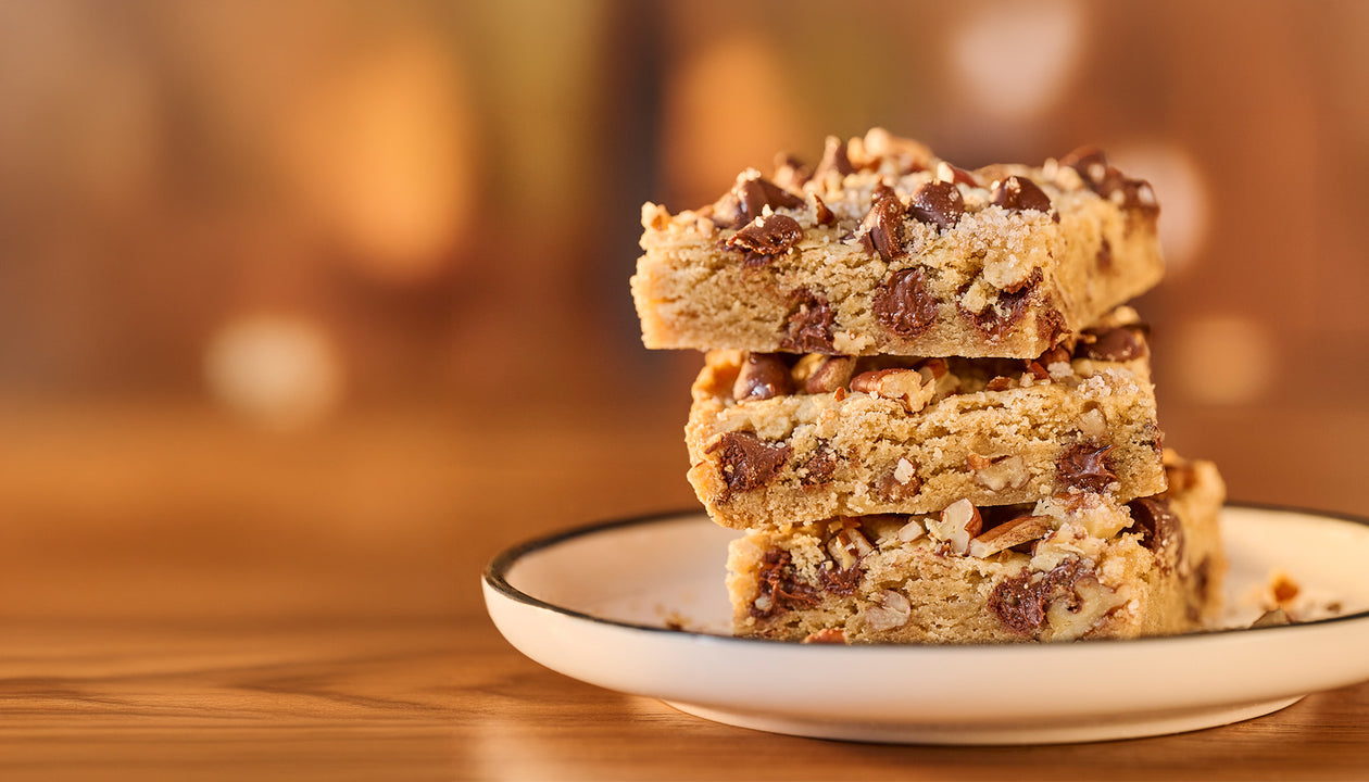 butterbeer sugar blondies