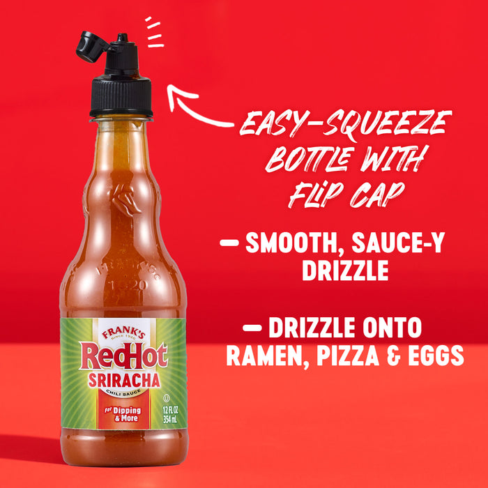 Frank's RedHot Sriracha Chili Sauce, 12.0 fl oz
